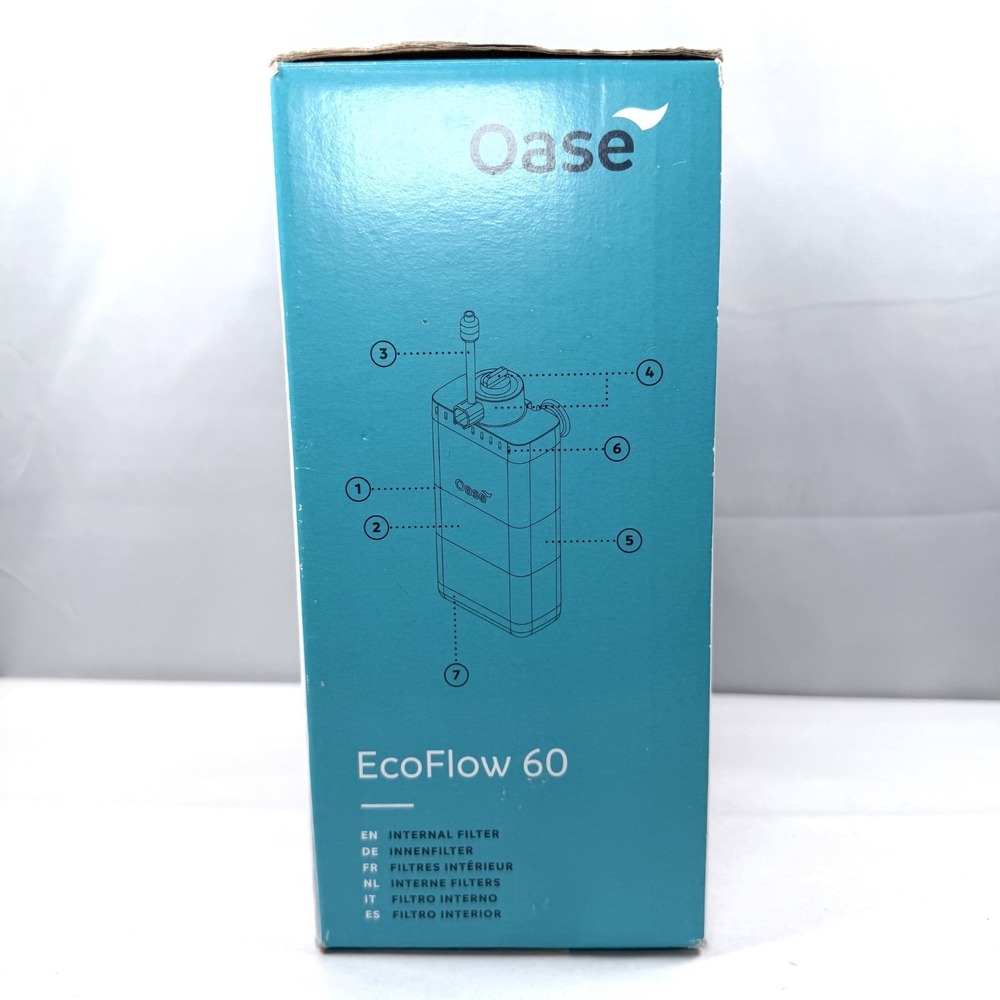 OASE EcoFlow 60 Internal Aquarium Filter Freshwater Saltwater Tanks / New - Picture 2 of 4